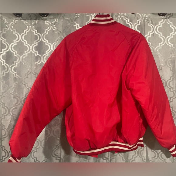 Vintage Nylon Lined Dart League Snap Jacket, Men’s XL - Picture 2 of 7